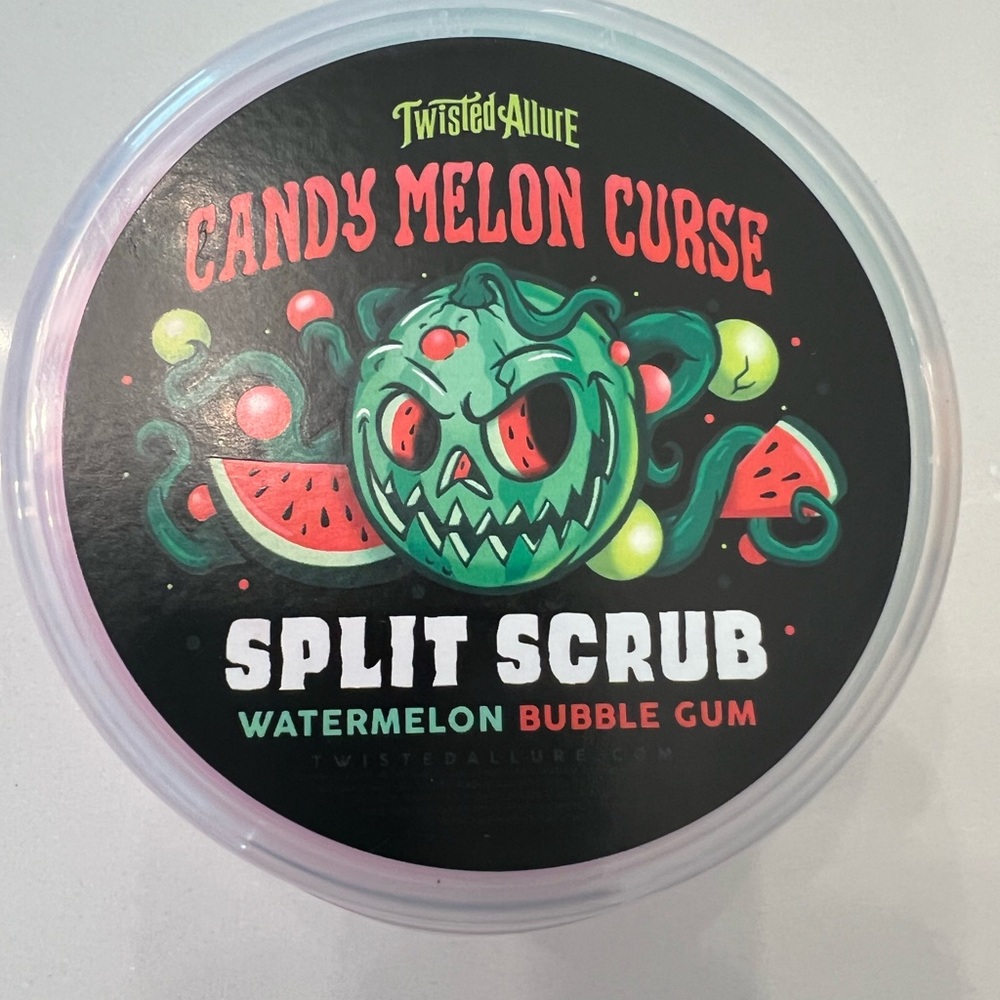 Twisted Allure Candy Melon Curse Split Scrub - Watermelon Bubble Gum NEW